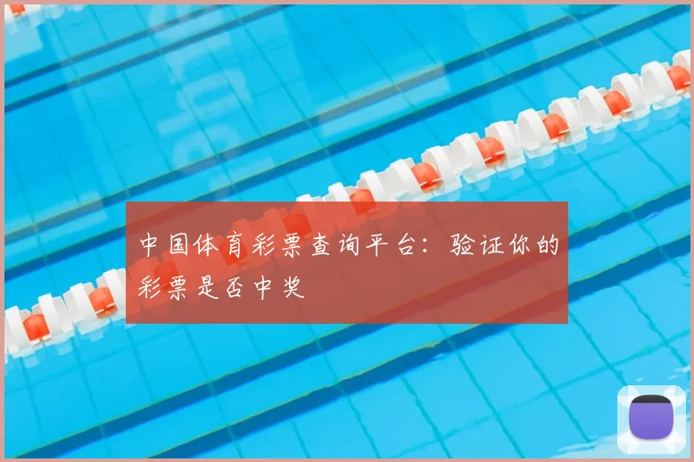 中国体育彩票查询平台：验证你的彩票是否中奖